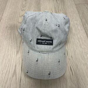 Adidas Golf Company Grey with Black Flamingo’s SnapBack Hat